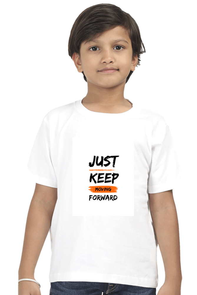 Just keep moving forward- Boy's T-shirt