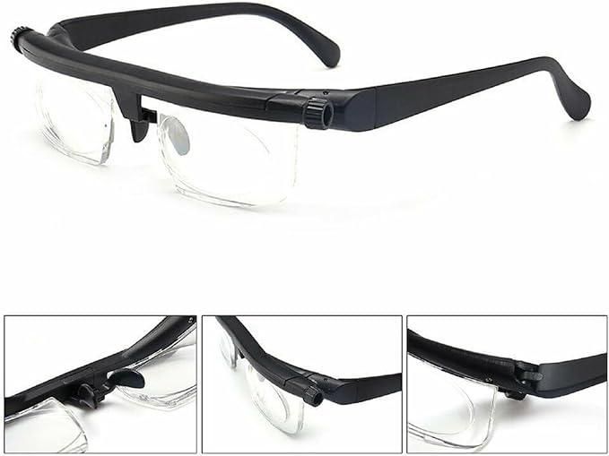 Flex focus adjustable glasses