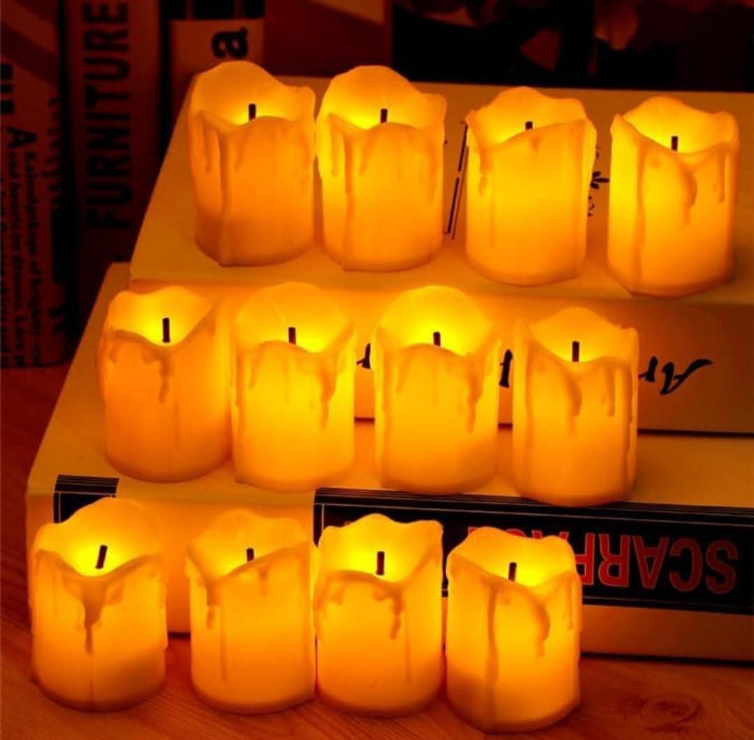 Candle Led Light Battery Operated 5 pcs Home Improvement (Pack of 5)Diwali