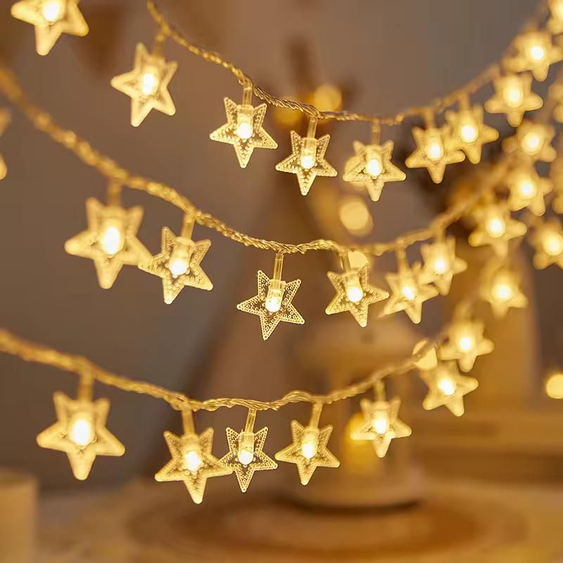 Serial String Star Lights for Decoration Electronic for Diwali