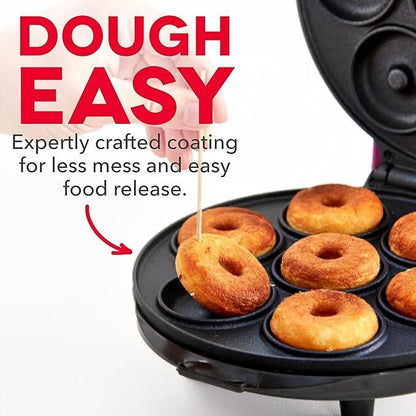 Non-stick Surface Mini Donut Maker Machine