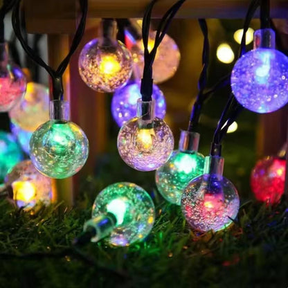 New 14 LED Crystal Bubble Ball String Fairy Lights for Diwali