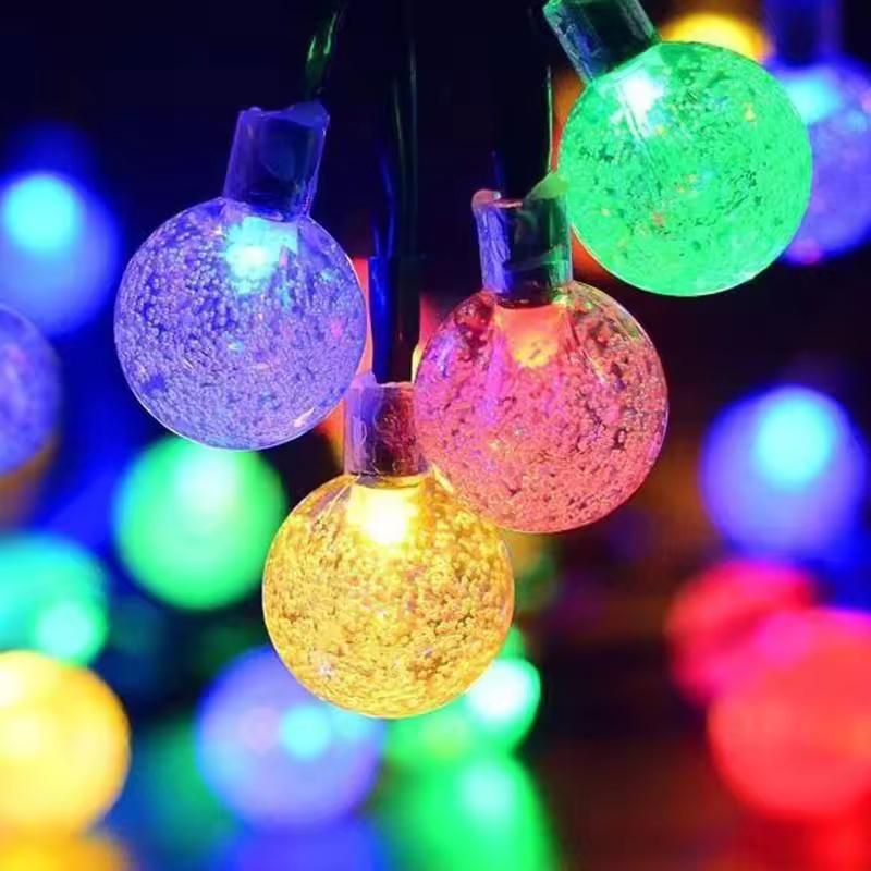 New 14 LED Crystal Bubble Ball String Fairy Lights for Diwali