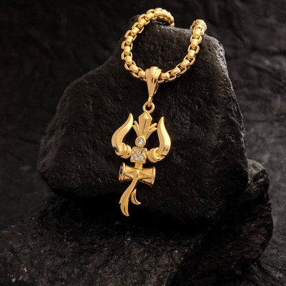 New Trishul Pendant With Chain