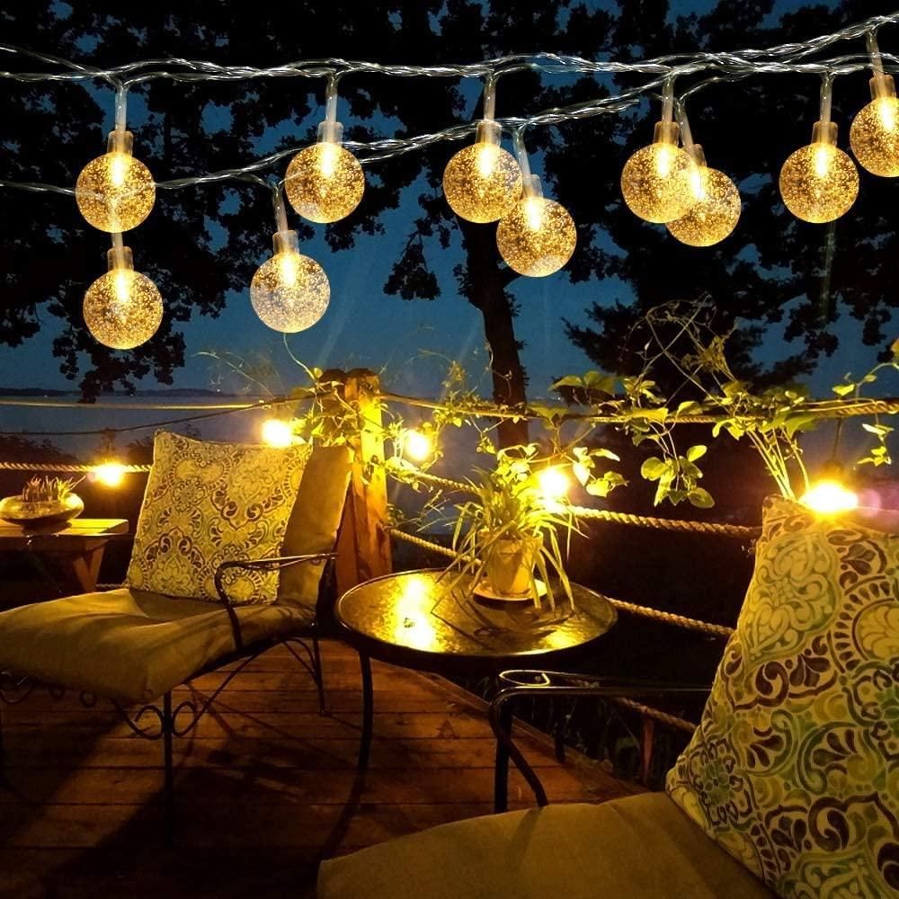 New 16 LED Crystal Balls String Light for Diwali