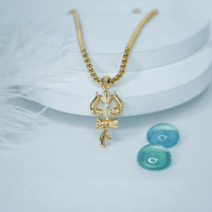 New Trishul Pendant With Chain