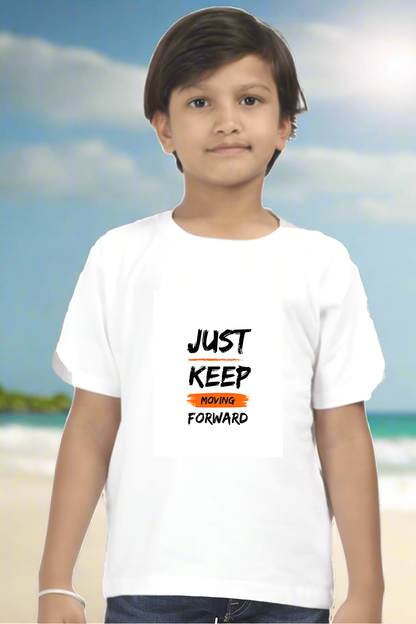 Just keep moving forward- Boy's T-shirt