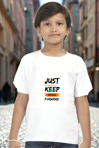 Just keep moving forward- Boy's T-shirt