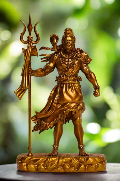 Shiva Statue Car Dashboard Idol